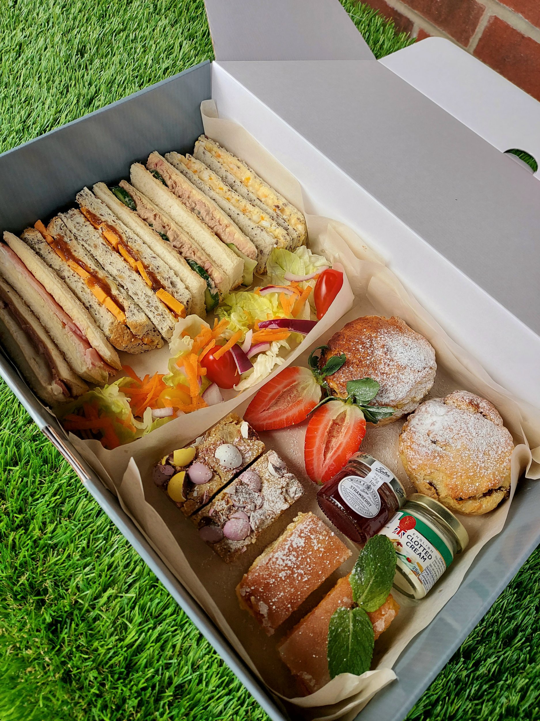 Afternoon Tea Box for 2 | The Mile Farm Shop